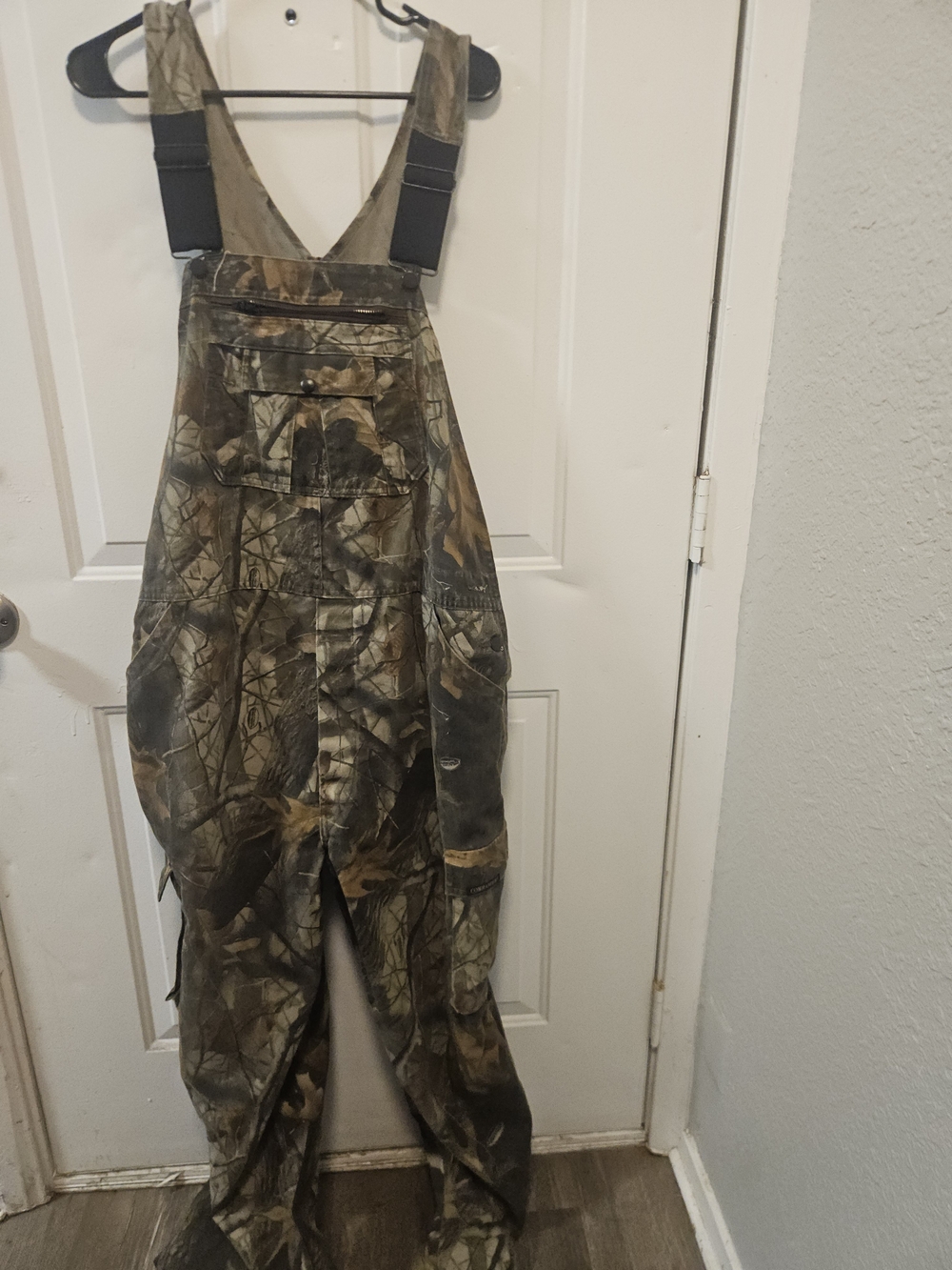 Vtg 90s Liberty Realtree Camo Hunting BiB Overalls Mens 42x31